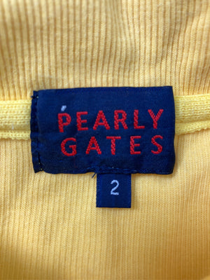 PEARLY GATES/パーリーゲイツ/ポロシャツ/トップス/イエロー/2