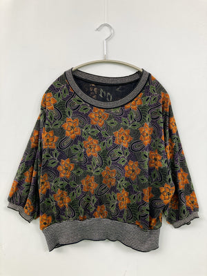 Tシャツ/カットソー/トップス/グリーン
