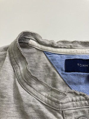 TOMMY HILFIGER/トミーヒルフィガー/Tシャツ/カットソー/トップス/グレー/M