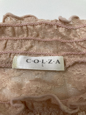 COLZA/コルザ/シャツ/ブラウス/トップス/ベージュ/L
