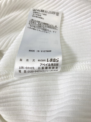 しまむら/シマムラ/Tシャツ/カットソー/トップス/ホワイト/L