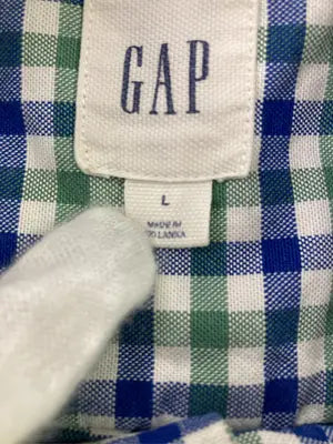 GAP/ギャップ/シャツ/ブラウス/トップス/グリーン/L