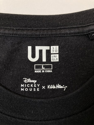 UNIQLO UT/ユニクロユーティー/Tシャツ/カットソー/トップス/ブラック/L