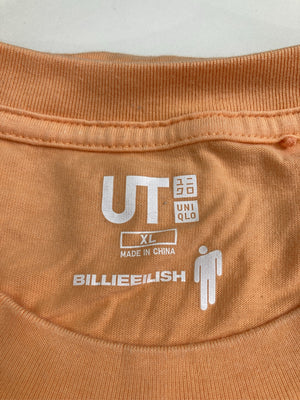 UNIQLO/ユニクロ/Tシャツ/カットソー/トップス/オレンジ/XL