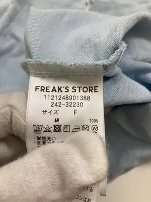 FREAK'S STORE/フリークスストア/Tシャツ/カットソー/トップス/スカイブルー/F