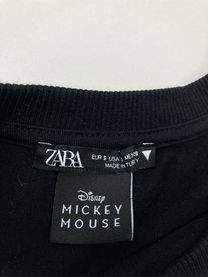 ZARA/ザラ/Tシャツ/カットソー/トップス/ブラック/EUR S/USA S/MEX 26