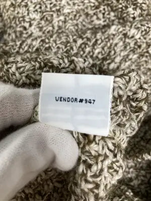 LANDS' END/ランズエンド/ニット/セーター/トップス/ベージュ/XL