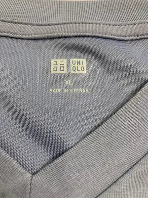 UNIQLO/ユニクロ/Tシャツ/カットソー/トップス/ブルー/XL
