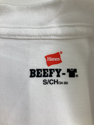 Hanes/ヘインズ/Tシャツ/カットソー/トップス/ホワイト/S