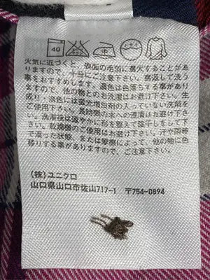 UNIQLO/ユニクロ/シャツ/ブラウス/トップス/レッド/L
