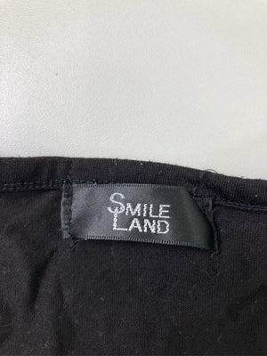 SMILE LAND/スマイルランド/Tシャツ/カットソー/トップス/ブラック