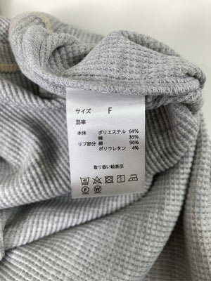 forksy./フォルクシー/Tシャツ/カットソー/トップス/グレー/F