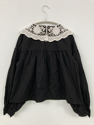 ZARA/ザラ/シャツ/ブラウス/トップス/ブラック/EUR S/USA S/MEX 26