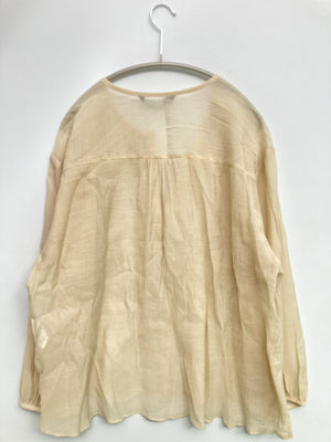 ZARA/ザラ/シャツ/ブラウス/トップス/ベージュ/XS