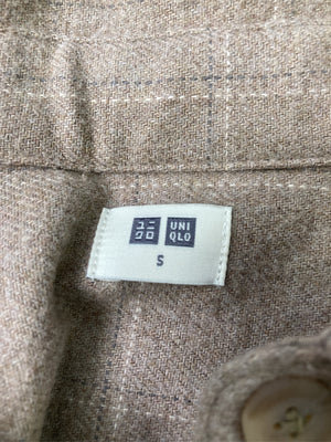 UNIQLO/ユニクロ/シャツ/ブラウス/トップス/ブラウン/S