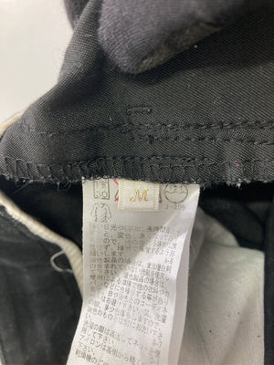 ViS/ビス/スラックス/パンツ/ブラック/M