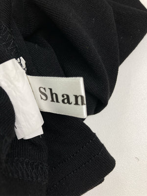 Shang Pin/Tシャツ/カットソー/トップス/ブラック