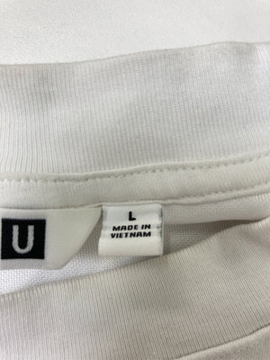 UNIQLO U/ユニクロユー/Tシャツ/カットソー/トップス/ホワイト/L