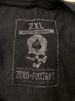 ZERO FOXTROT/Tシャツ/カットソー/トップス/ブラック/2XL