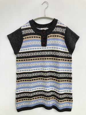 T'BIS STUDIO/ニット/セーター/トップス/スカイブルー/M~L