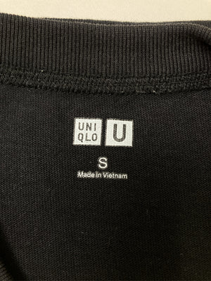 UNIQLO/ユニクロ/Tシャツ/カットソー/トップス/ブラック/S