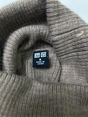 UNIQLO/ユニクロ/ニット/セーター/トップス/ブラウン/M