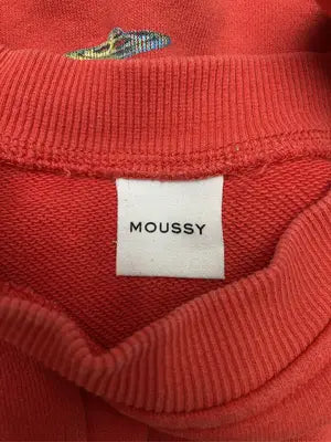 MOUSSY/マウジー/スウェット/トップス/レッド