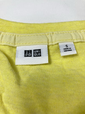 UNIQLO/ユニクロ/Tシャツ/カットソー/トップス/イエロー/S
