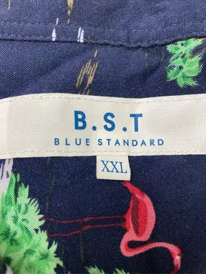 blue standard/シャツ/ブラウス/トップス/ネイビー/XXL