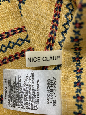 continuer de NICE CLAUP/コンティニューデナイスクラップ/シャツ/ブラウス/トップス/イエロー
