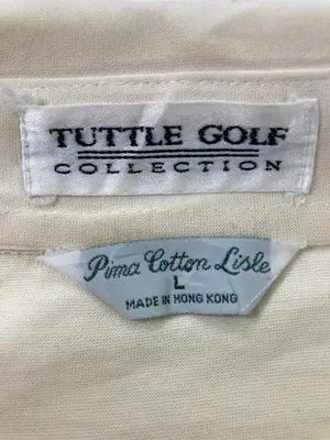 TUTTLE GOLF/ポロシャツ/トップス/アイボリー/L