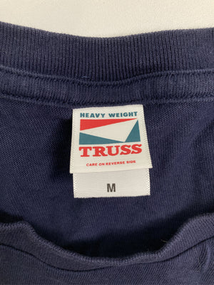 TRUSS/トラス/Tシャツ/カットソー/トップス/ネイビー/M