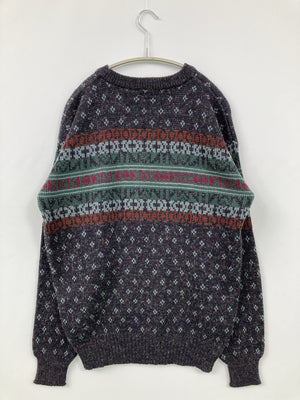 THE MEN'S STORE/ニット/セーター/トップス/グレー/L