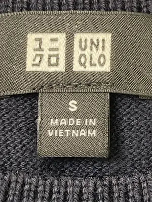 UNIQLO/ユニクロ/ニット/セーター/トップス/ネイビー/S