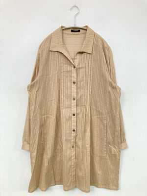 LUITHEMIS/シャツ/ブラウス/トップス/ベージュ/46