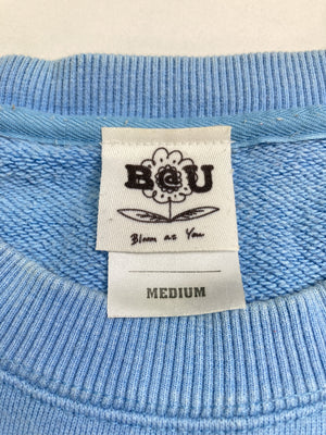 B@U/スウェット/トップス/スカイブルー/MEDIUM