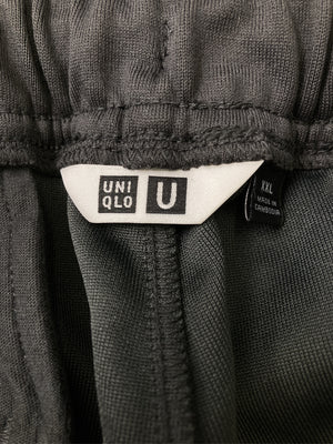 UNIQLO U/ユニクロユー/スラックス/パンツ/ブラック/XXL