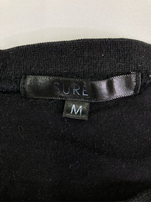SURE/Tシャツ/カットソー/トップス/ブラック/M