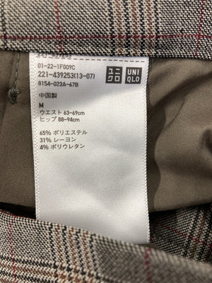 UNIQLO/ユニクロ/スラックス/パンツ/グレー/M