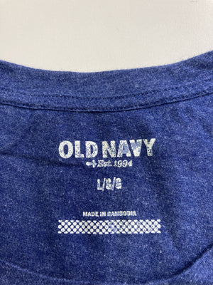 OLD NAVY/オールドネイビー/Tシャツ/カットソー/トップス/ネイビー/L