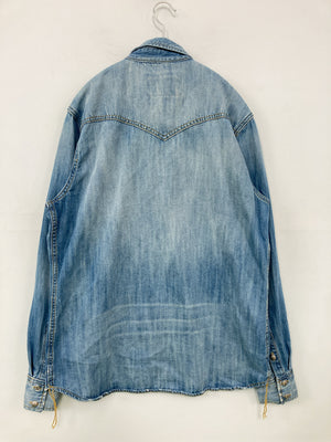 BILLABONG/ビラボン/シャツ/ブラウス/トップス/ブルー/L