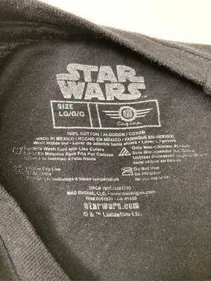 STARWARS/スターウォーズ/Tシャツ/カットソー/トップス/ブラック/L