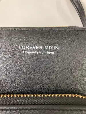 FOREVER MINEYO/ショルダーバッグ/バッグ/ブラック