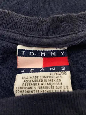 TOMMY JEANS/トミージーンズ/Tシャツ/カットソー/トップス/ネイビー/XL
