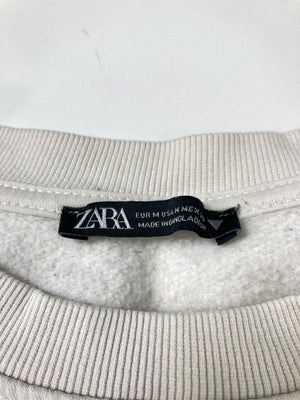 ZARA/ザラ/スウェット/トップス/アイボリー/M