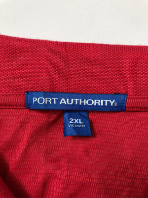 PORT AUTHORITY/ポートオーソリティー/ポロシャツ/トップス/レッド/2XL