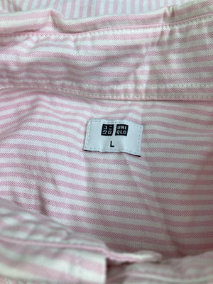 UNIQLO/ユニクロ/シャツ/ブラウス/トップス/ピンク/L