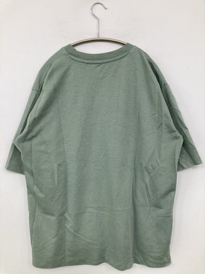 Dry ponte/Tシャツ/カットソー/トップス/グリーン/M