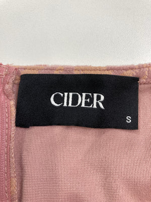 CIDER/サイダー/ワンピース/ワンピース/ドレス/オレンジ/S