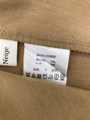 AmbreNeige/アンブルネージュ/ノースリーブ/トップス/ブラウン/F